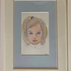 La Petite Fille aux Yeux Bleus