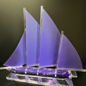 Voilier 4 Voiles Violet