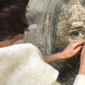 Portrait de l'artiste Bénédicte Gastout