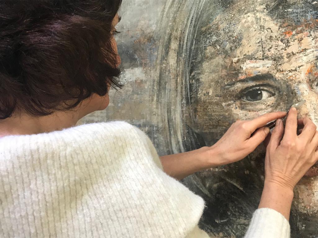 Portrait de l'artiste Bénédicte Gastout