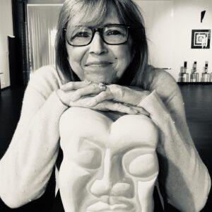 Portrait de l'artiste Angela Menegoni