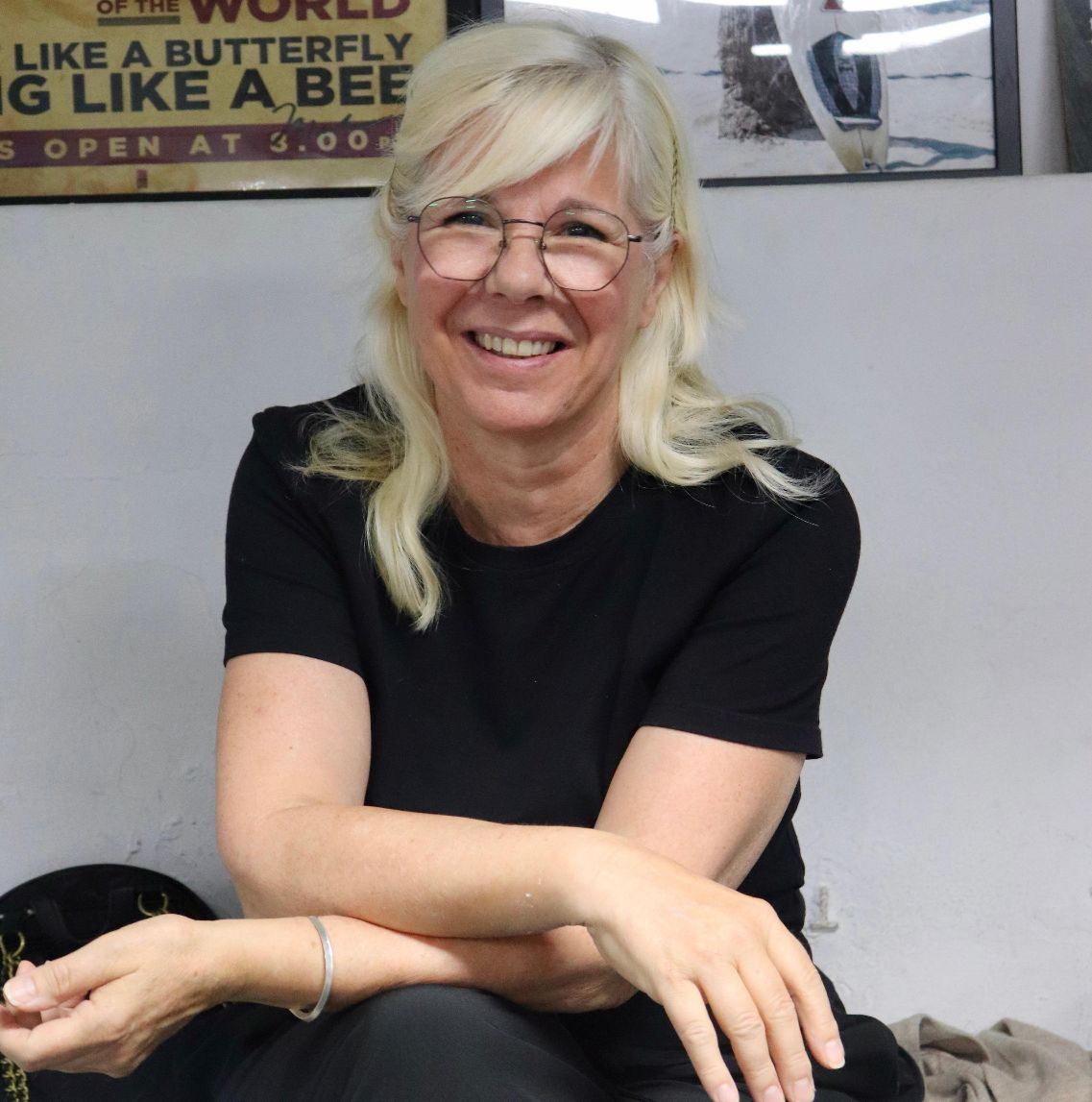 Portrait de l'artiste Nadine Ackermans